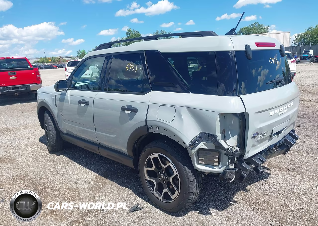 2022 Ford Bronco Sport Big Bend VIN:3FMCR9B69NRD16783 - 3
