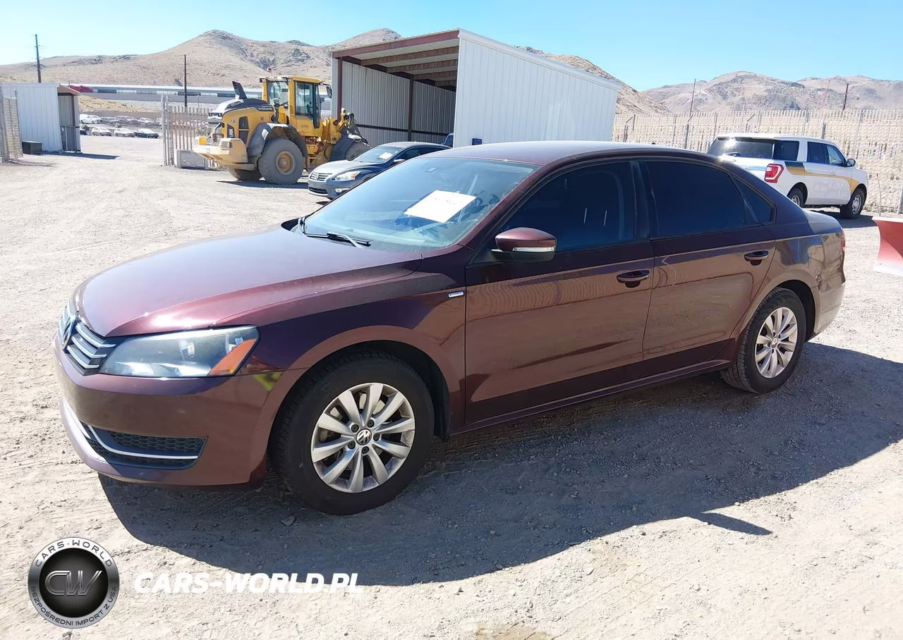 2014 Volkswagen Passat 1.8T Wolfsburg Edition VIN:1VWAT7A3XEC080018 - 2