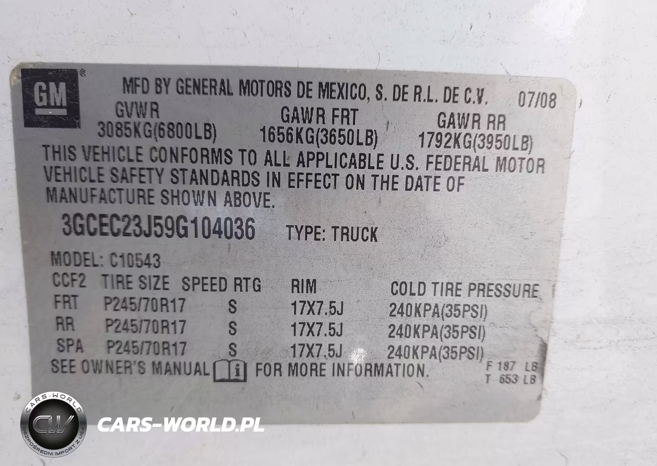 2009 Chevrolet Silverado 1500 Lt VIN:3GCEC23J59G104036 - 9