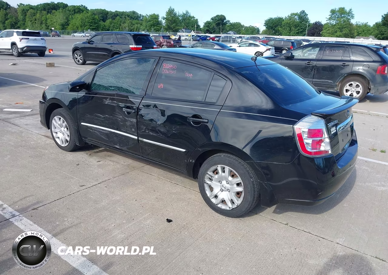 2012 Nissan Sentra 2.0 S VIN:3N1AB6AP9CL739990 - 3