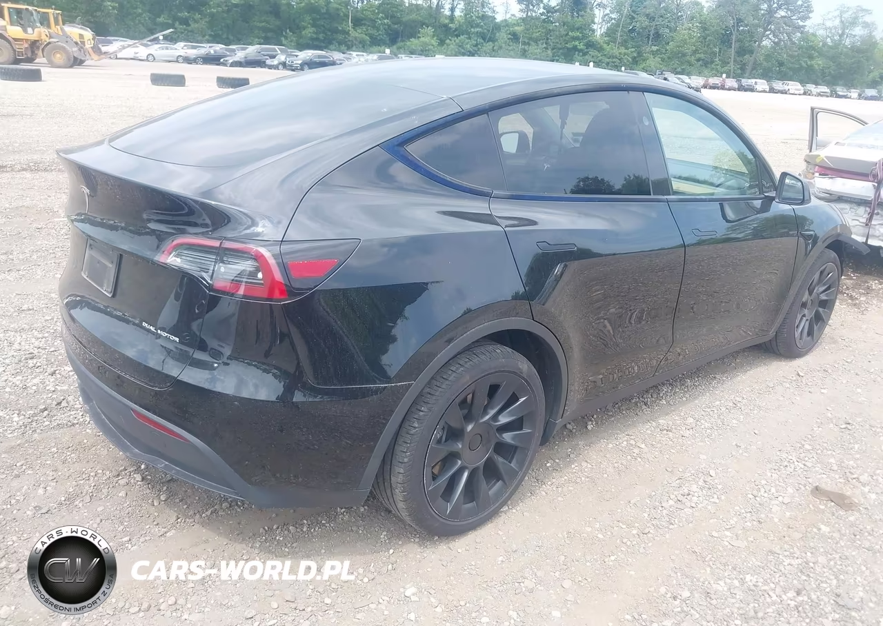2024 Tesla Model Y Long Range Dual Motor All-Wheel Drive VIN:7SAYGDEE6RA245443 - 4