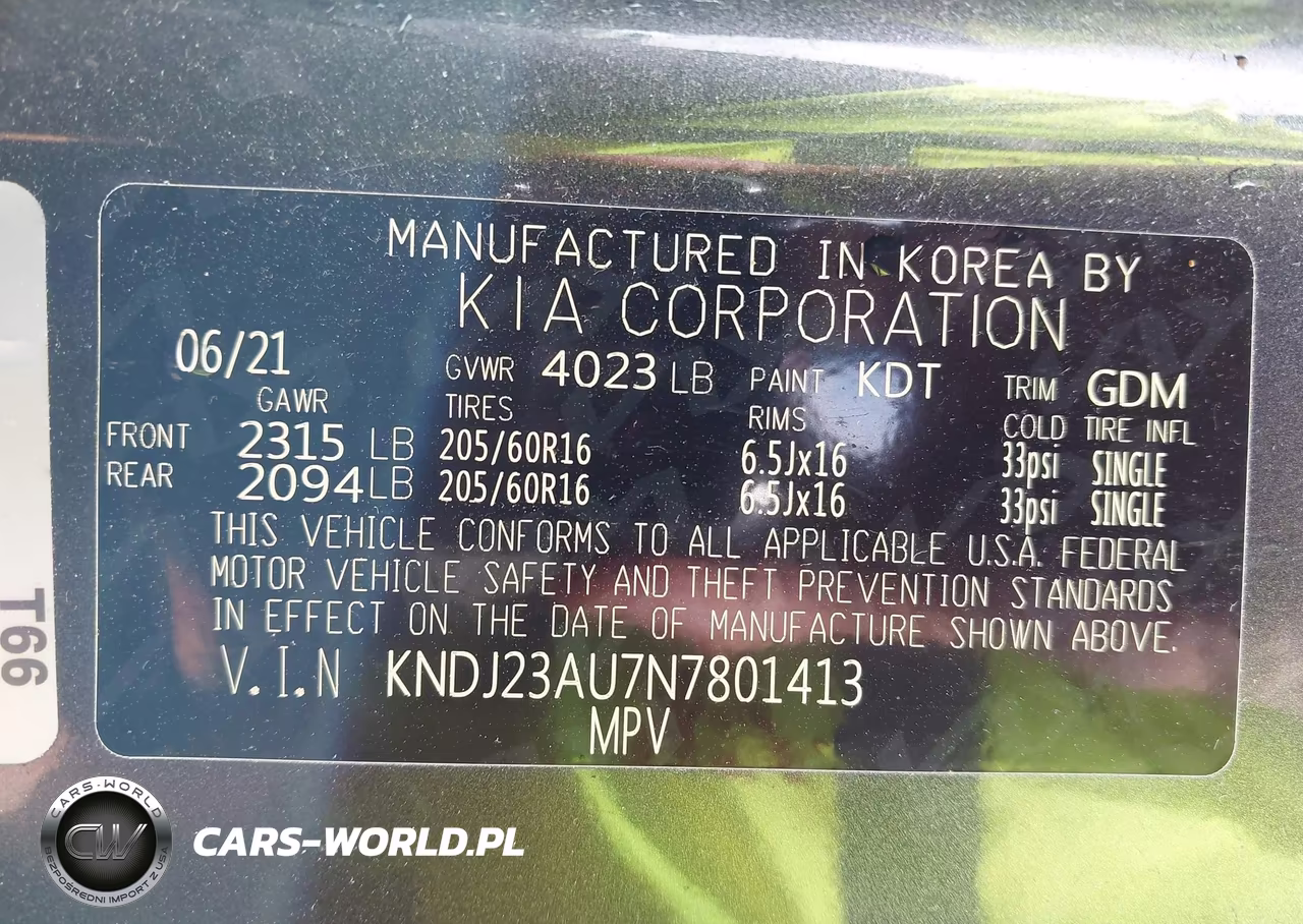 2022 Kia Soul Lx VIN:KNDJ23AU7N7801413 - 9