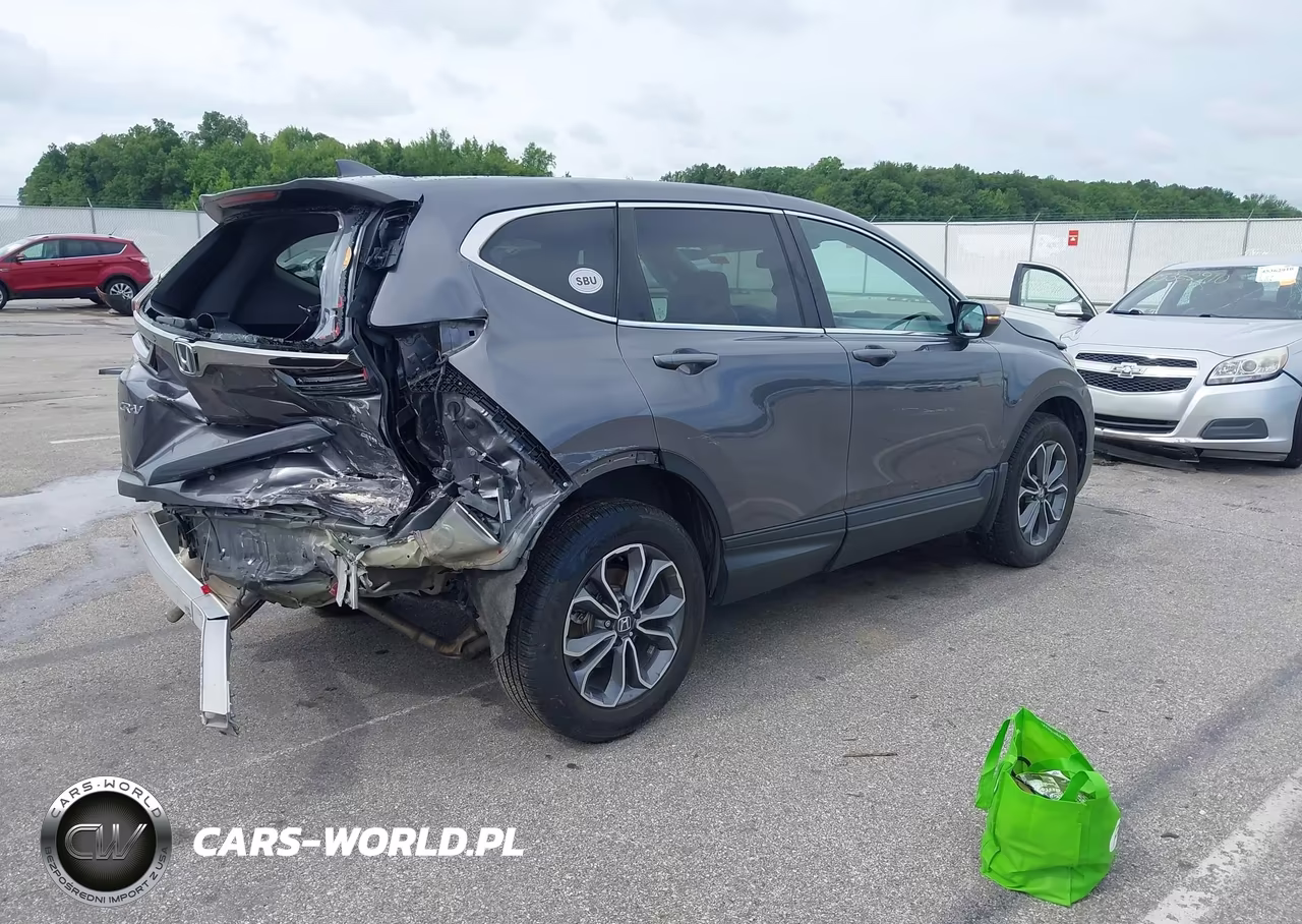2022 Honda Cr-V Awd Ex-L VIN:5J6RW2H8XNA005696 - 4