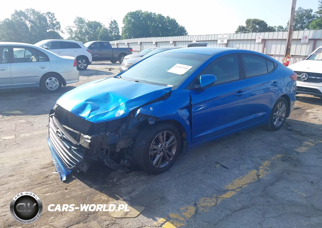 2018 Hyundai Elantra Sel VIN:KMHD84LF3JU657334 - 2