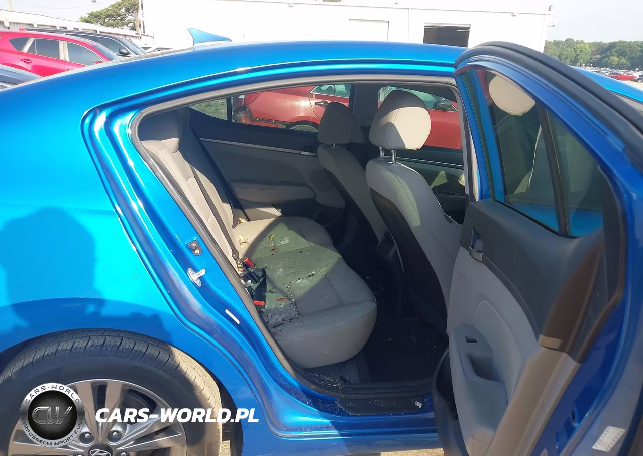 2018 Hyundai Elantra Sel VIN:KMHD84LF3JU657334 - 8