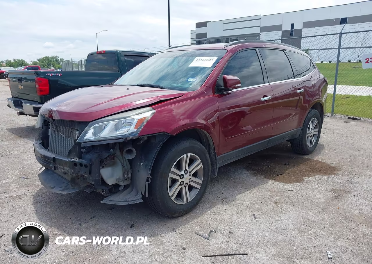 2016 Chevrolet Traverse 2Lt VIN:1GNKRHKDXGJ288862 - 2