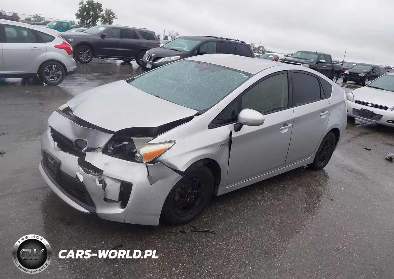 2012 Toyota Prius Two VIN:JTDKN3DU1C1497583 - 2