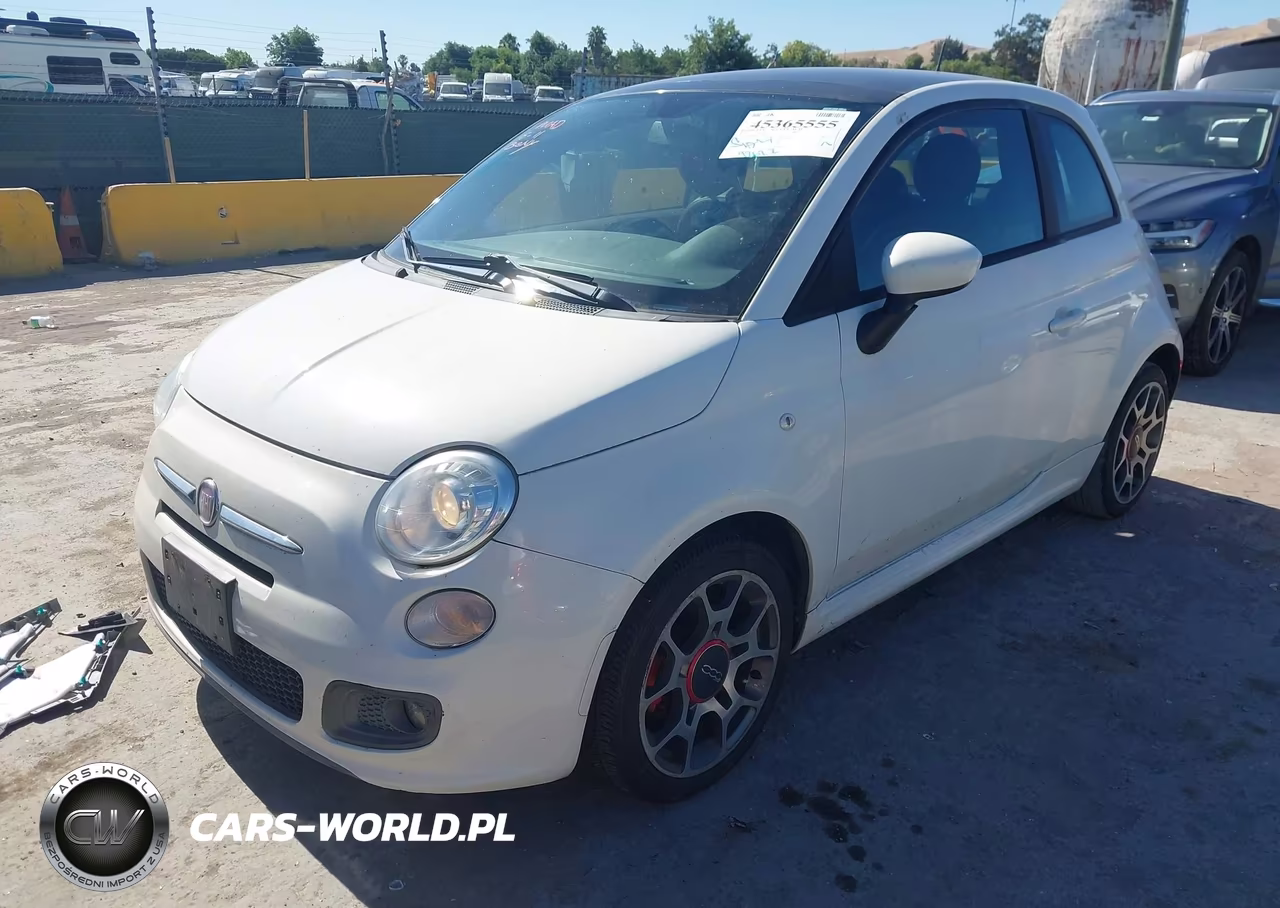 2012 Fiat 500 Sport VIN:3C3CFFBR7CT313536 - 2