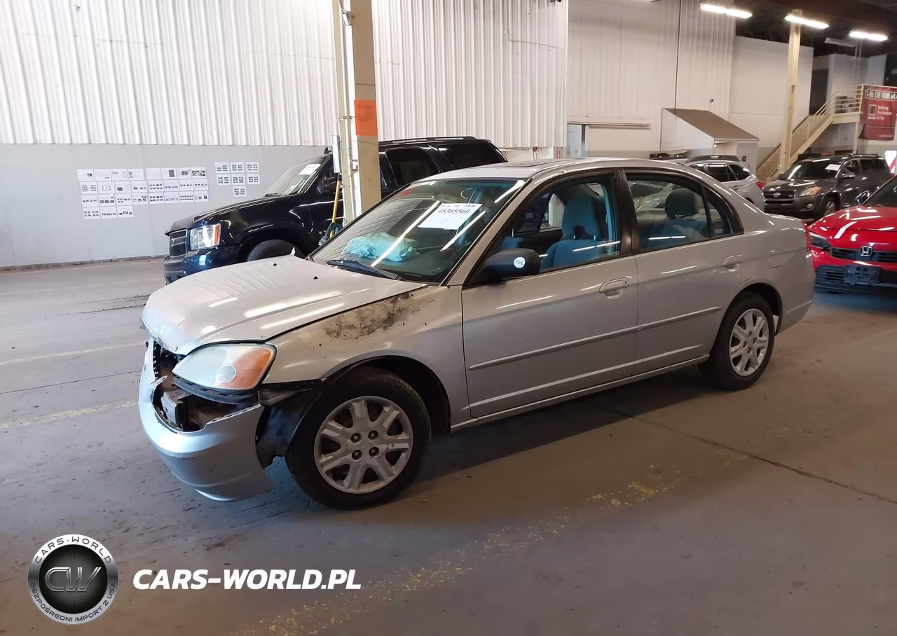 2003 Honda Civic Ex VIN:2HGES25783H561758 - 2