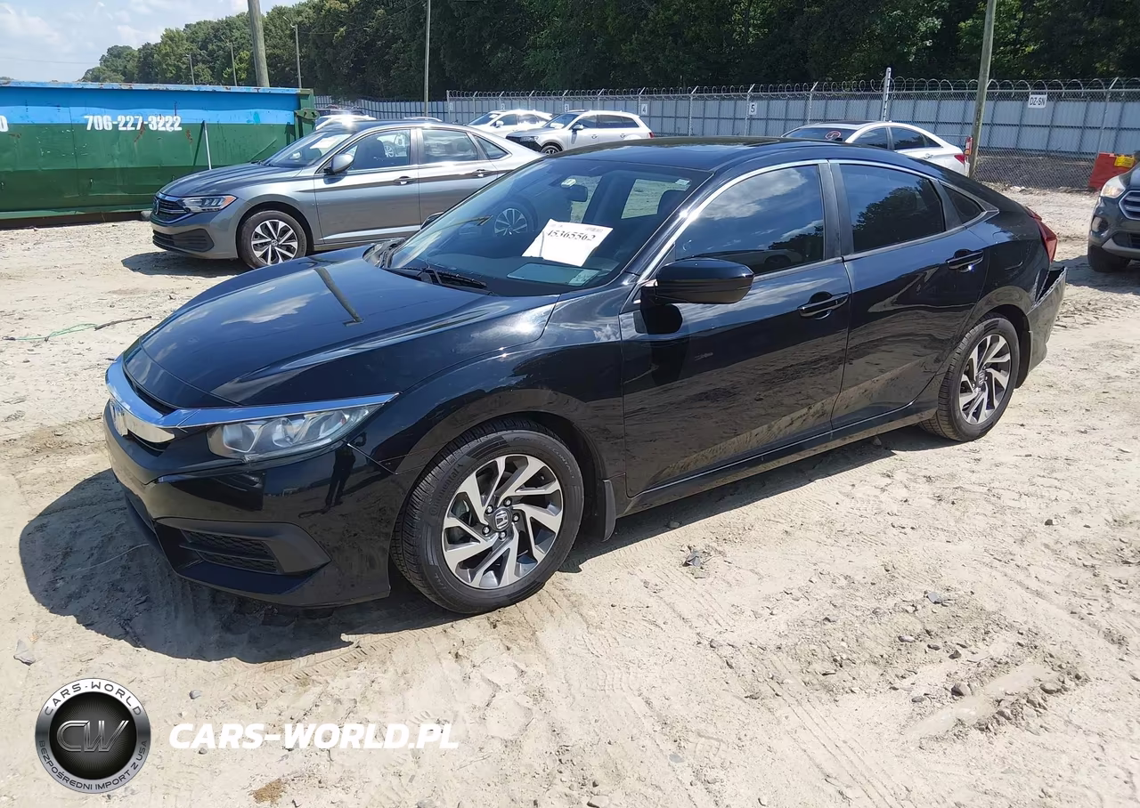 2017 Honda Civic Ex VIN:19XFC2F72HE075383 - 2