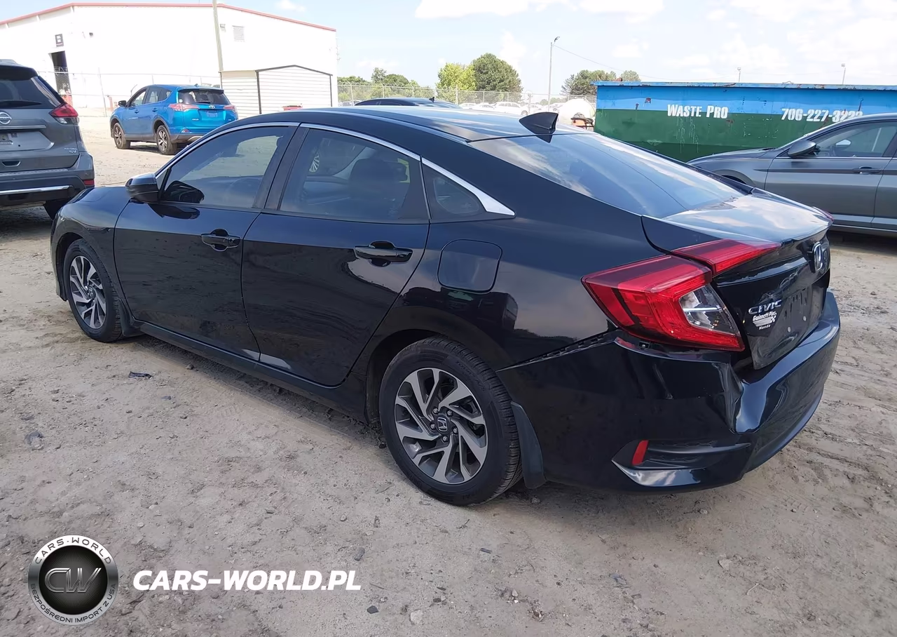 2017 Honda Civic Ex VIN:19XFC2F72HE075383 - 3