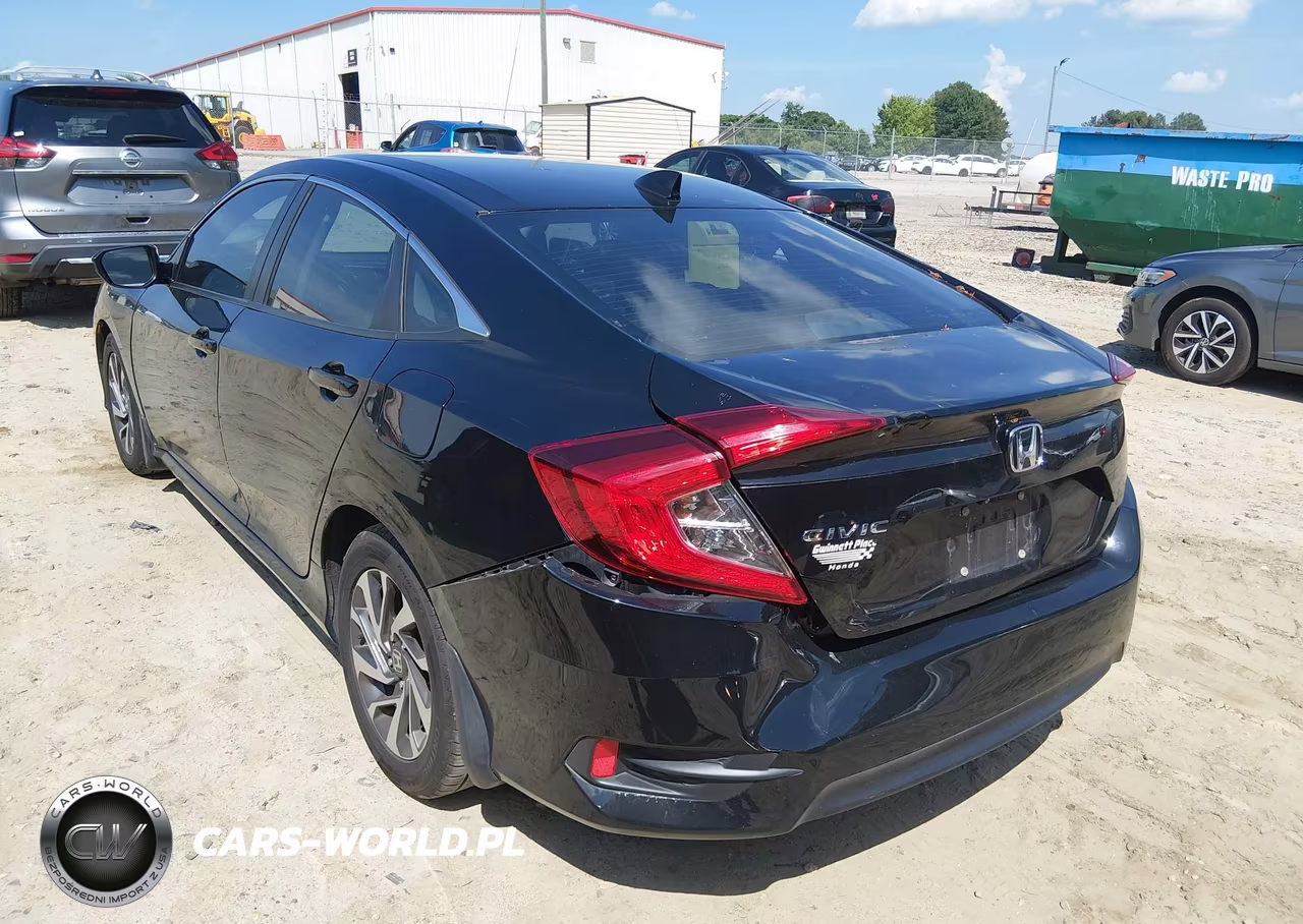 2017 Honda Civic Ex VIN:19XFC2F72HE075383 - 6