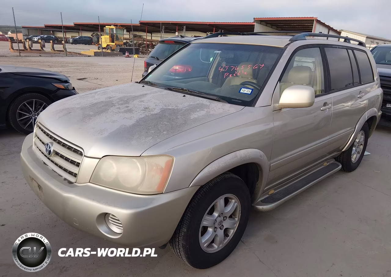 2003 Toyota Highlander V6 VIN:JTEGF21AX30080651 - 2
