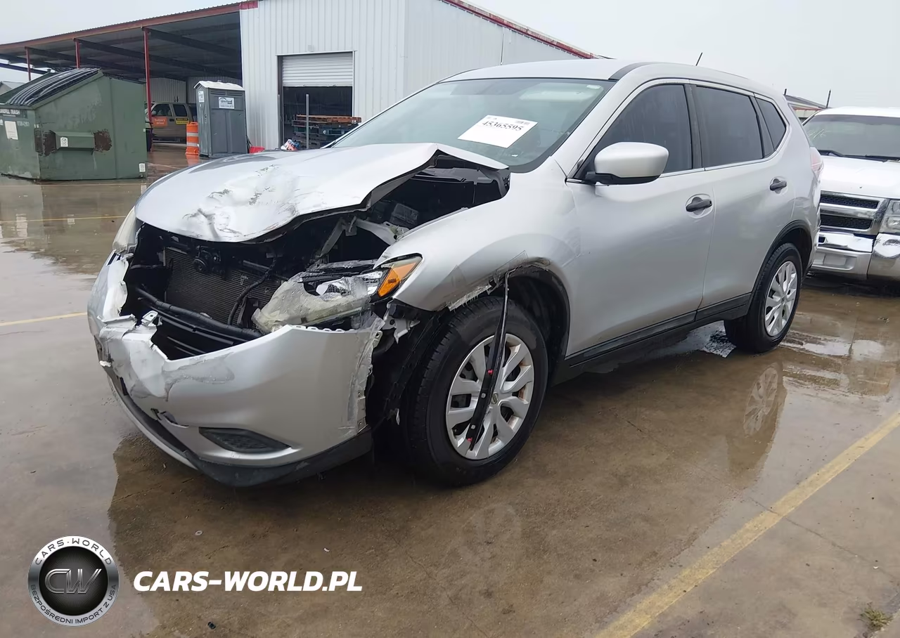 2016 Nissan Rogue S-Sl-Sv VIN:5N1AT2MT7GC754044 - 2