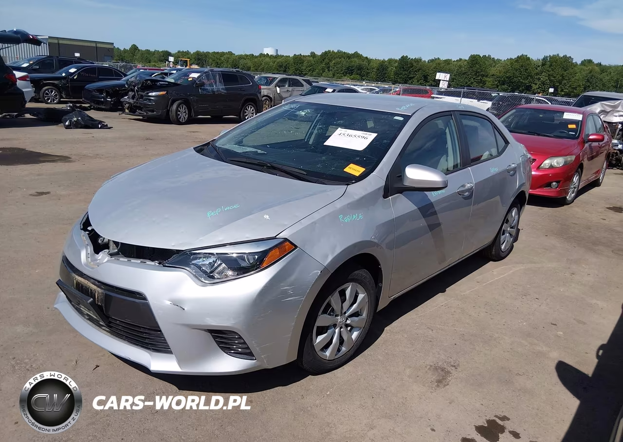 2015 Toyota Corolla Le VIN:2T1BURHE7FC436862 - 2