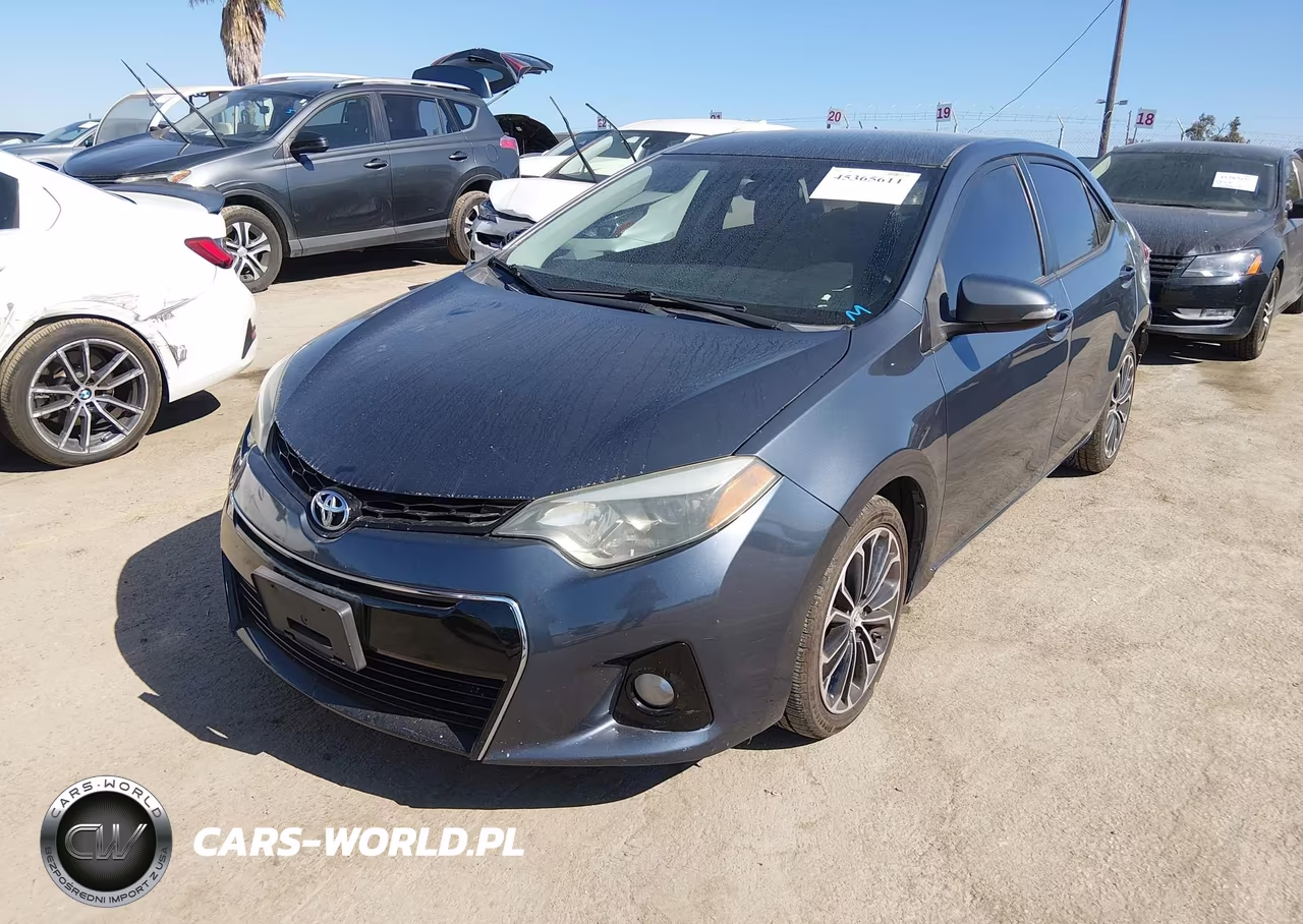 2014 Toyota Corolla S Plus VIN:2T1BURHE5EC177223 - 2
