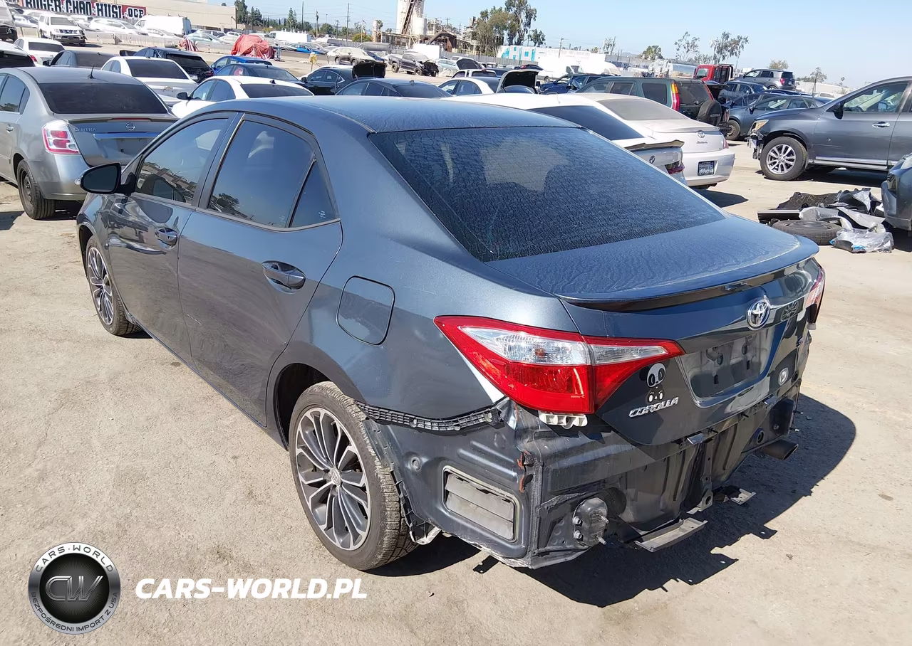 2014 Toyota Corolla S Plus VIN:2T1BURHE5EC177223 - 3