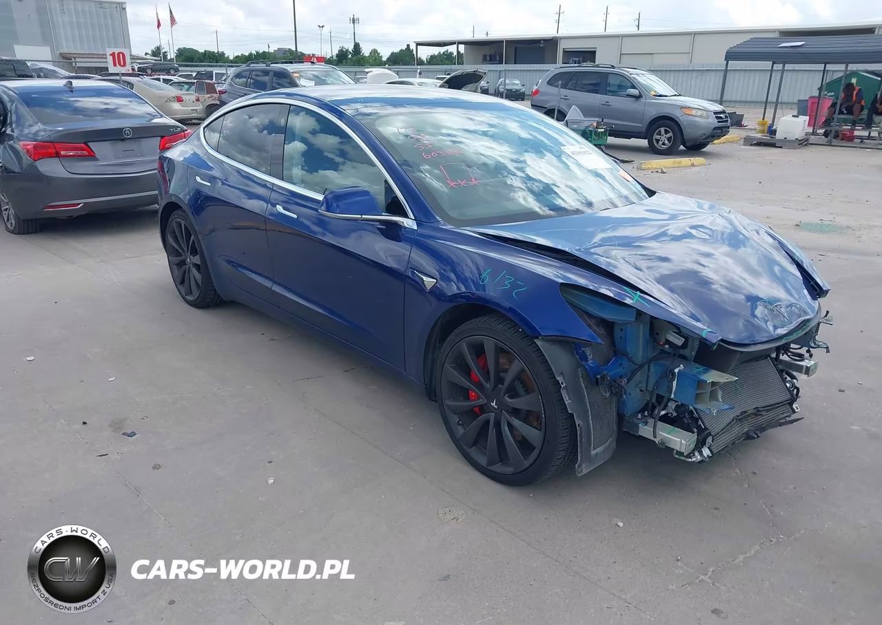 2020 Tesla Model 3 Performance Dual Motor All-Wheel Drive VIN:5YJ3E1EC7LF603136 - 1