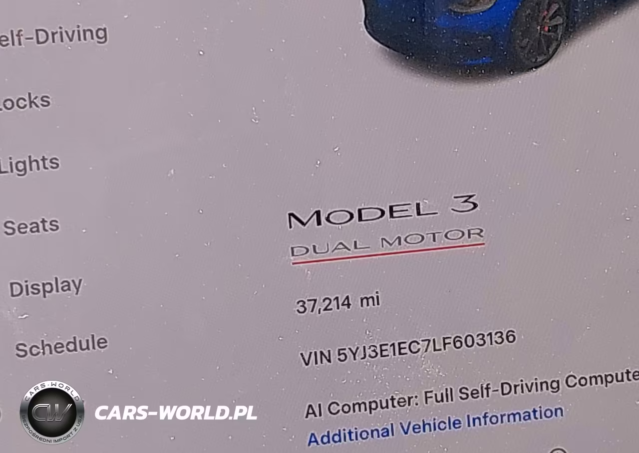 2020 Tesla Model 3 Performance Dual Motor All-Wheel Drive VIN:5YJ3E1EC7LF603136 - 16