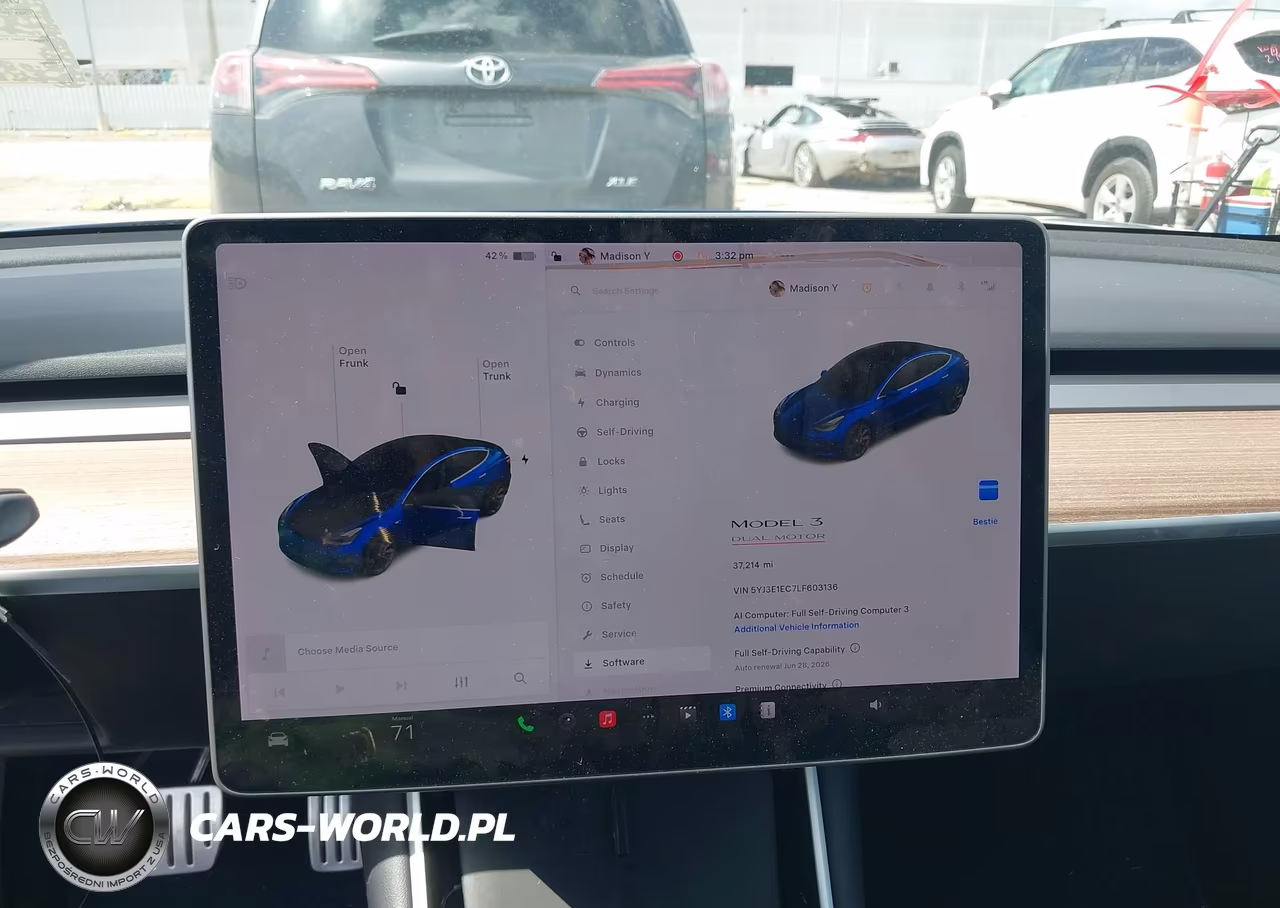 2020 Tesla Model 3 Performance Dual Motor All-Wheel Drive VIN:5YJ3E1EC7LF603136 - 19
