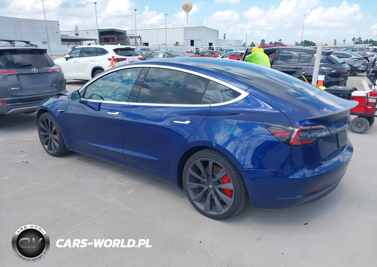 2020 Tesla Model 3 Performance Dual Motor All-Wheel Drive VIN:5YJ3E1EC7LF603136 - 3