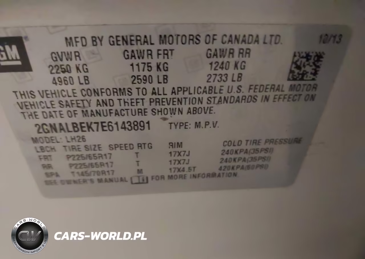 2014 Chevrolet Equinox Lt VIN:2GNALBEK7E6143891 - 9