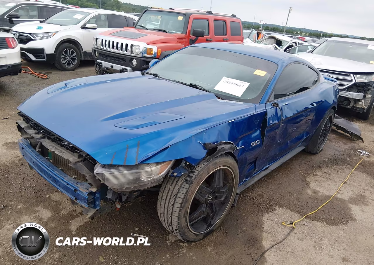 2017 Ford Mustang Gt Premium VIN:1FA6P8CF9H5323956 - 2