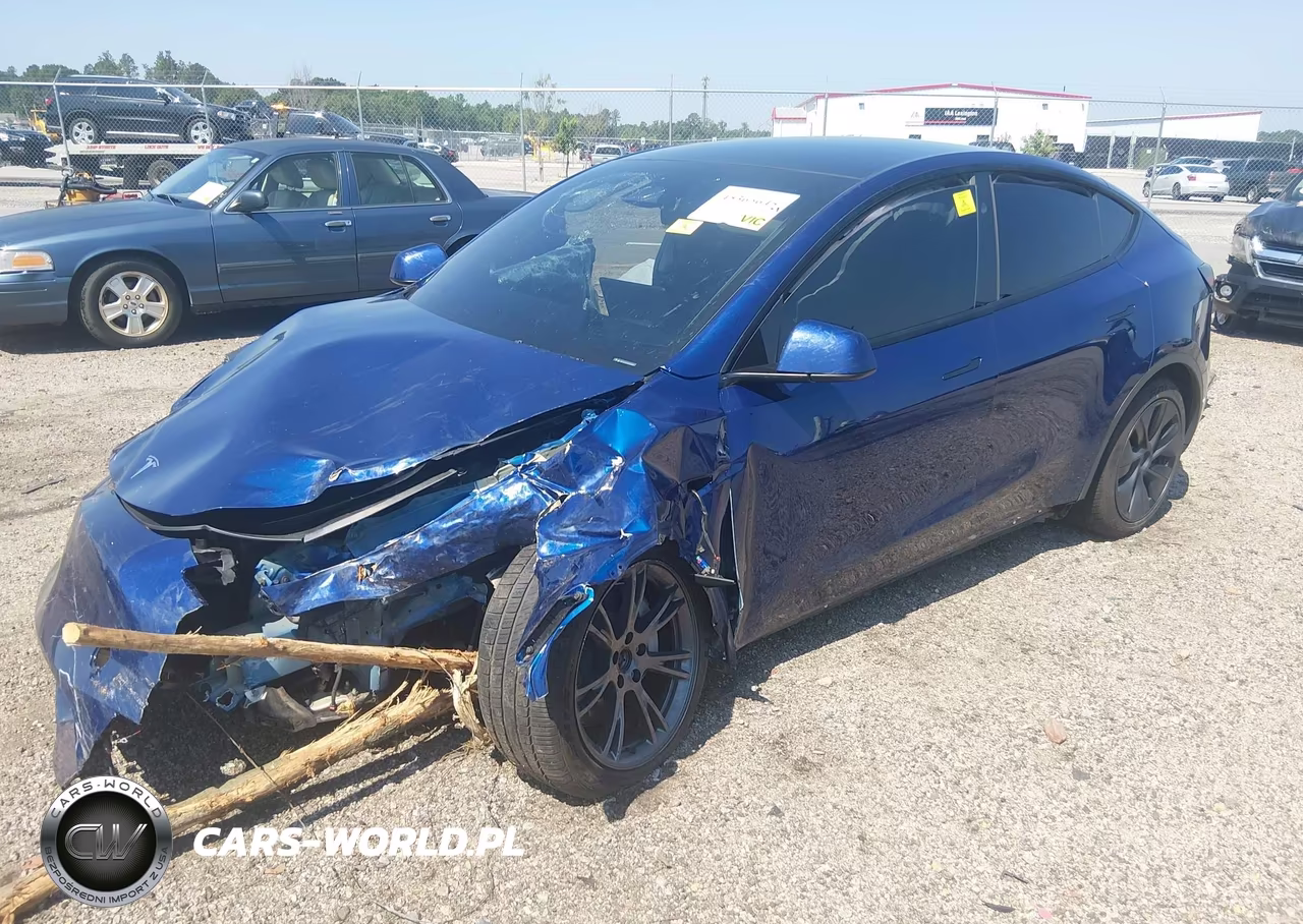 2025 Tesla Model Y Long Range Dual Motor All-Wheel Drive VIN:7SAYGAEE1SF290314 - 2