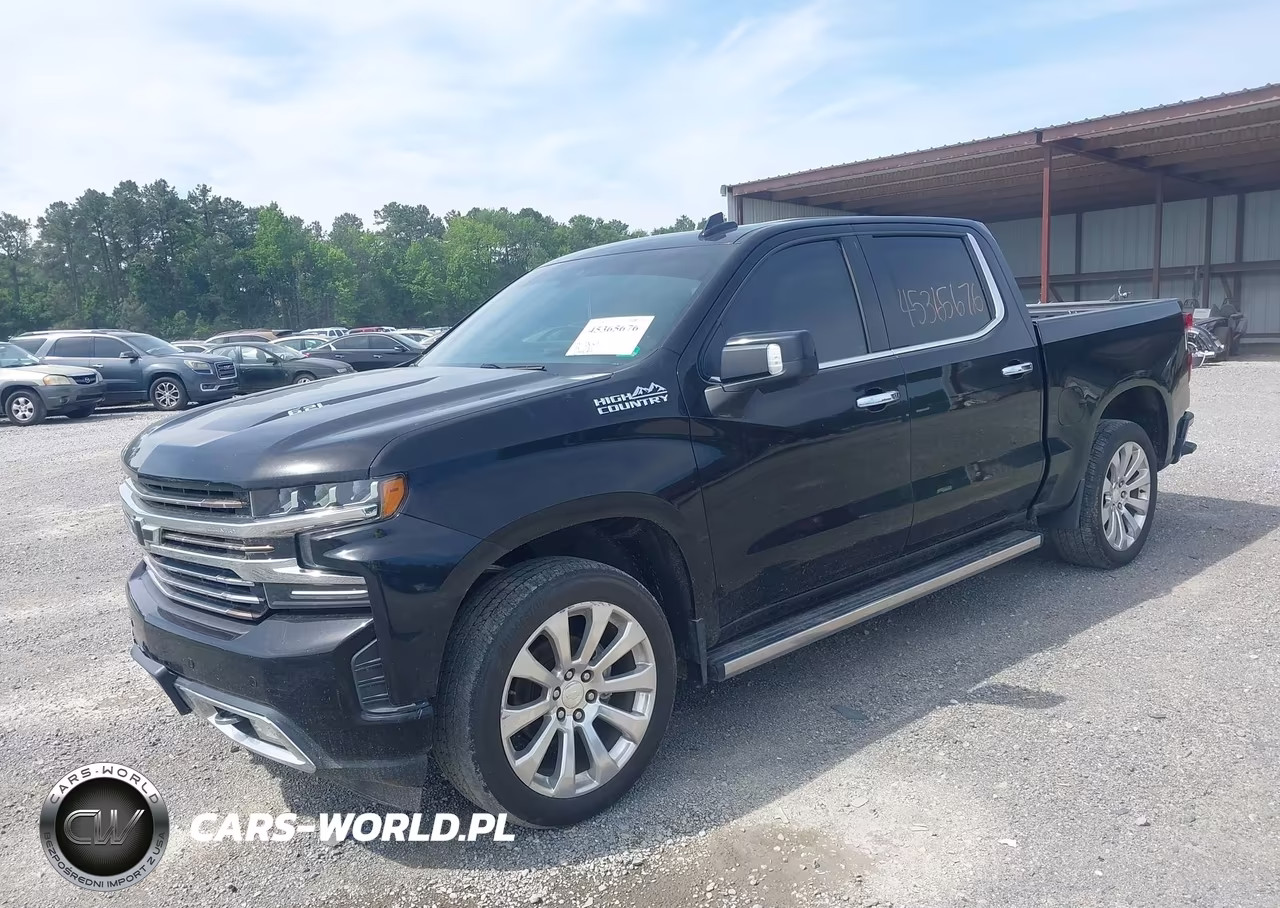 2019 Chevrolet Silverado 1500 High Country VIN:1GCUYHEL6KZ122470 - 2