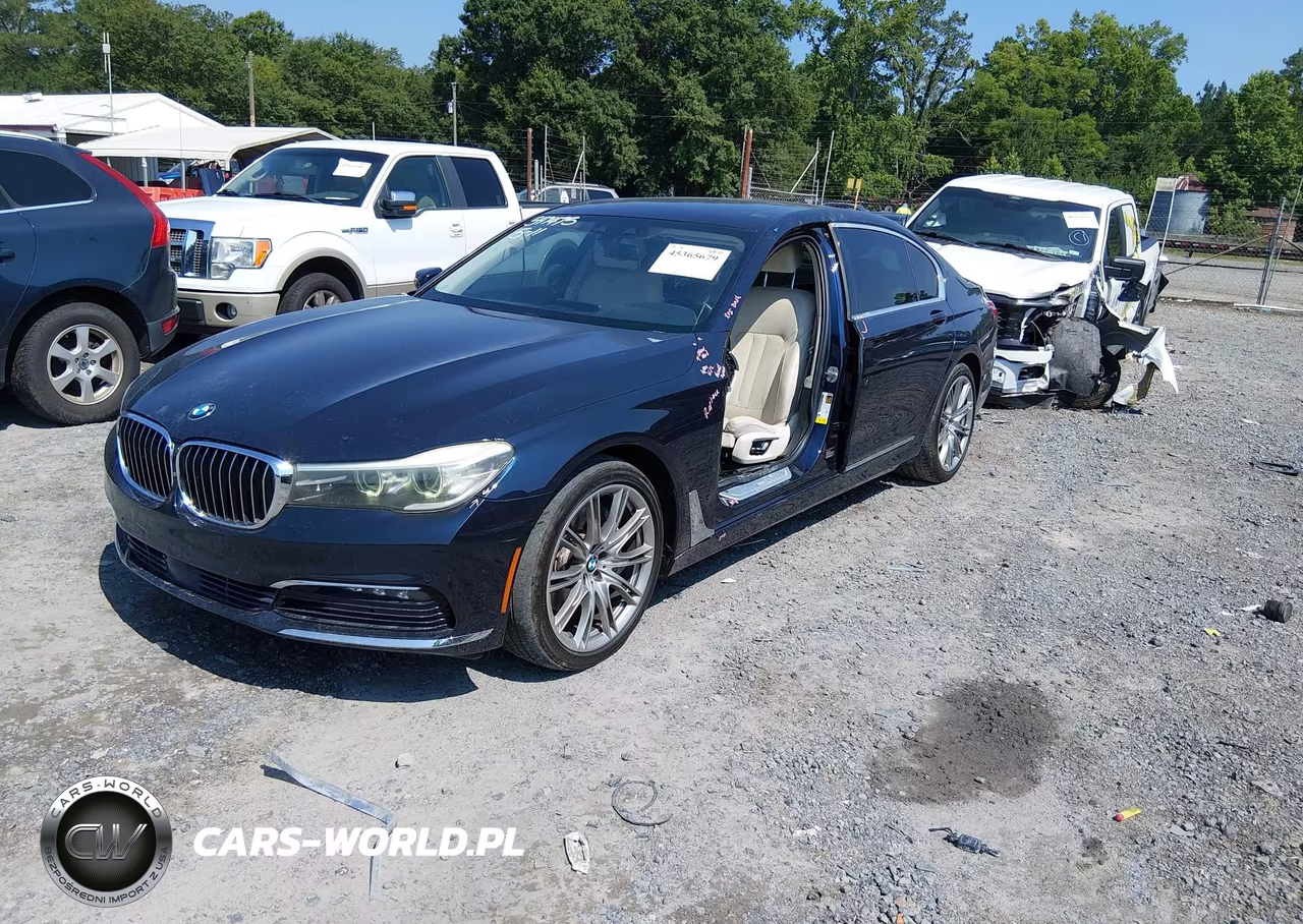 2016 BMW 740I VIN:WBA7E2C55GG547475 - 2