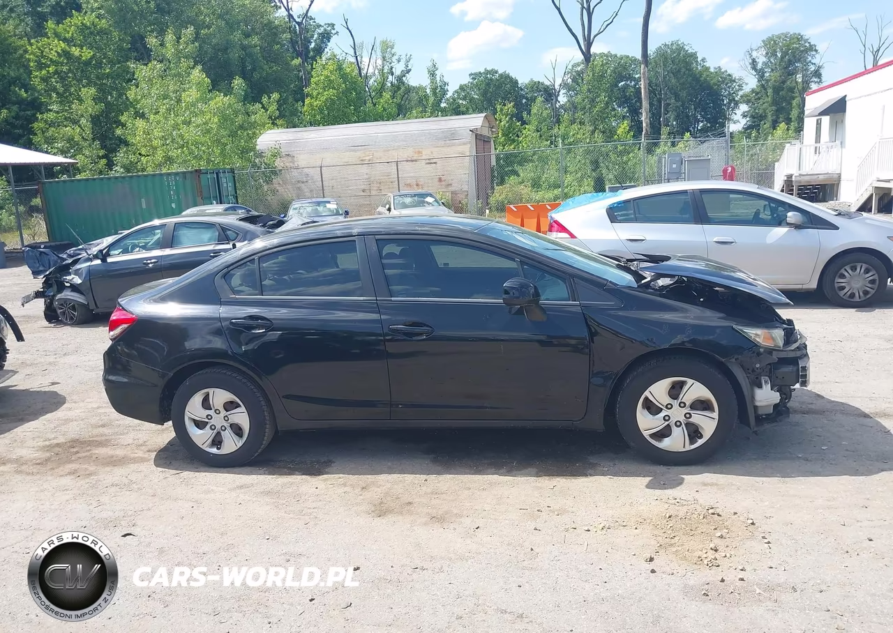 2013 Honda Civic Lx VIN:19XFB2F54DE022521 - 14