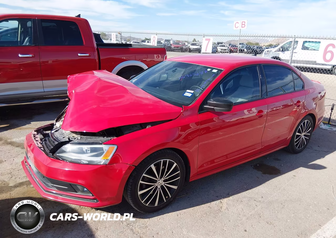 2016 Volkswagen Jetta 1.8T Sport VIN:3VWD17AJ8GM304695 - 2