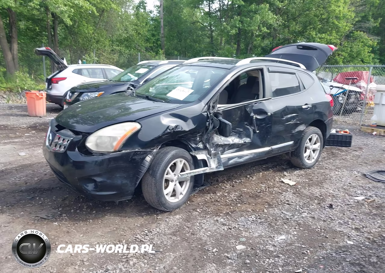 2011 Nissan Rogue Sv VIN:JN8AS5MV5BW662100 - 2