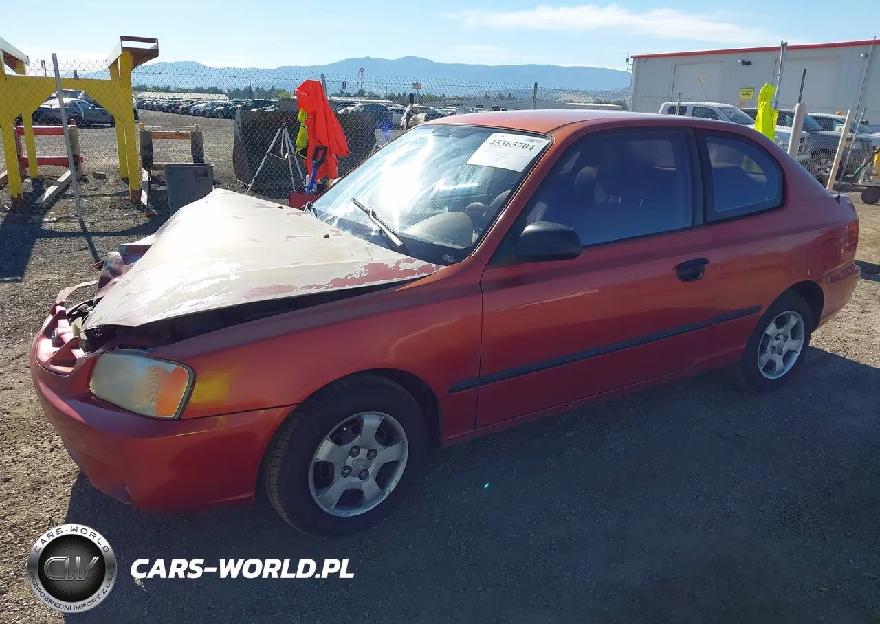 2000 Hyundai Accent L VIN:KMHCF35GXYU014751 - 2