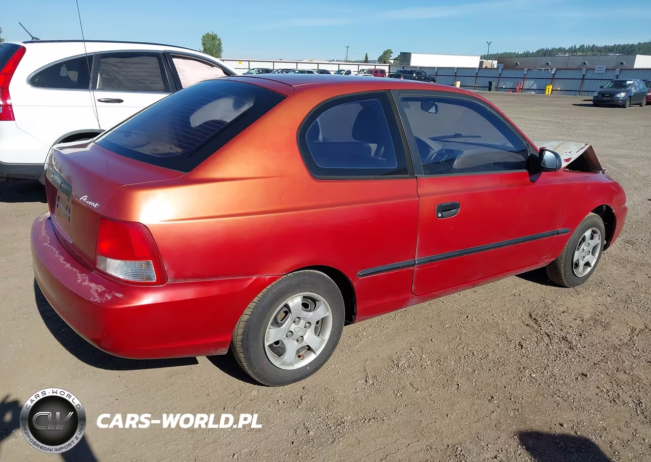 2000 Hyundai Accent L VIN:KMHCF35GXYU014751 - 4