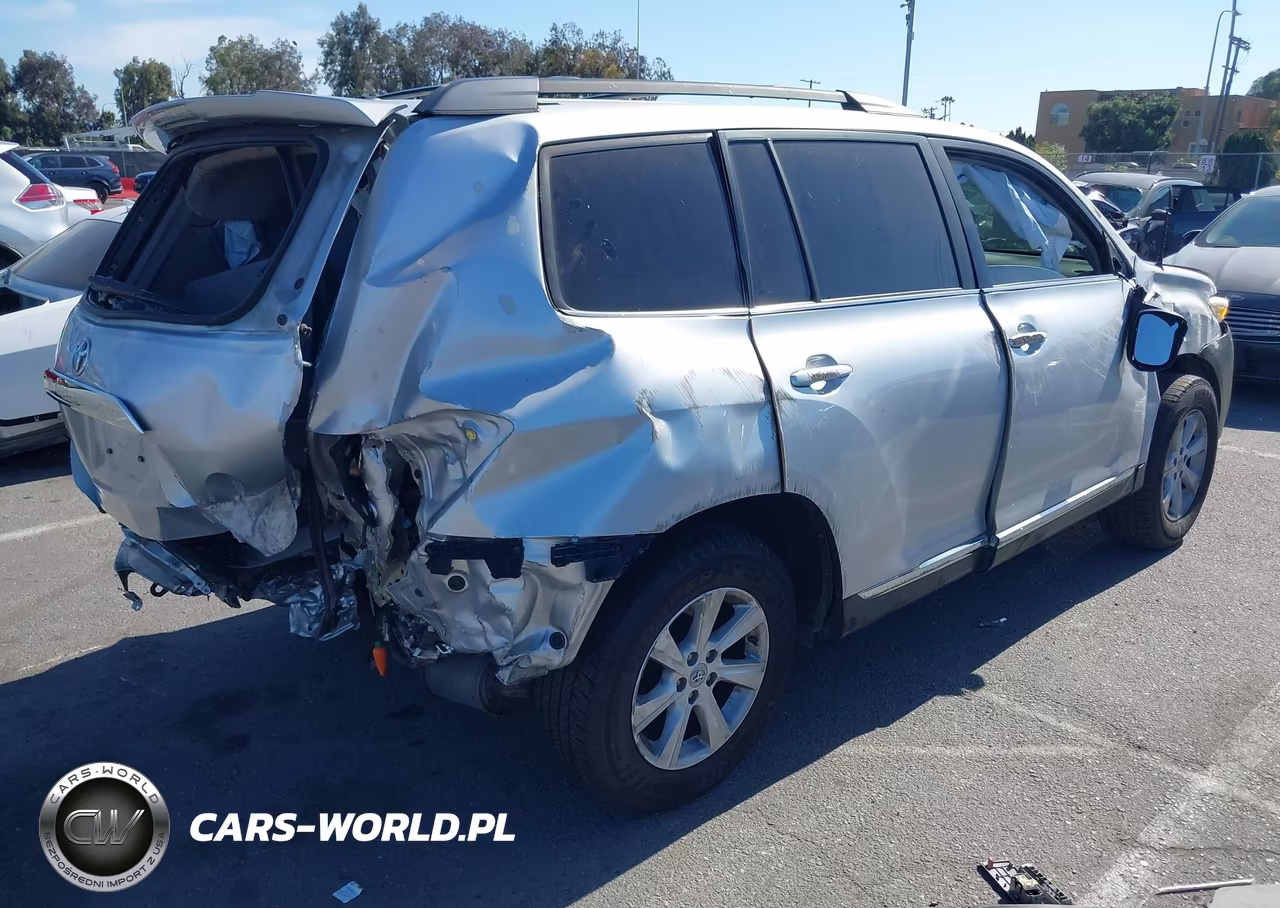 2012 Toyota Highlander VIN:5TDZA3EH6CS021571 - 4