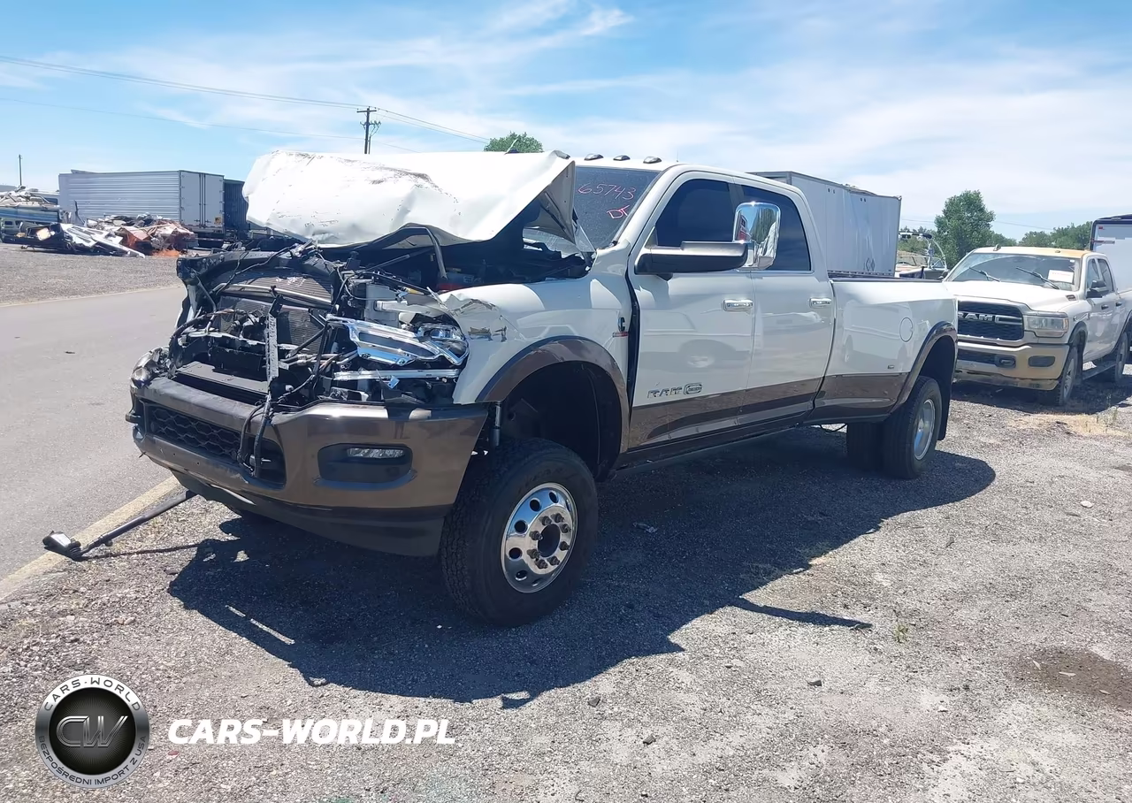 2021 Ram 3500 Limited Longhorn 4X4 8' Box VIN:3C63RRKL5MG617529 - 2