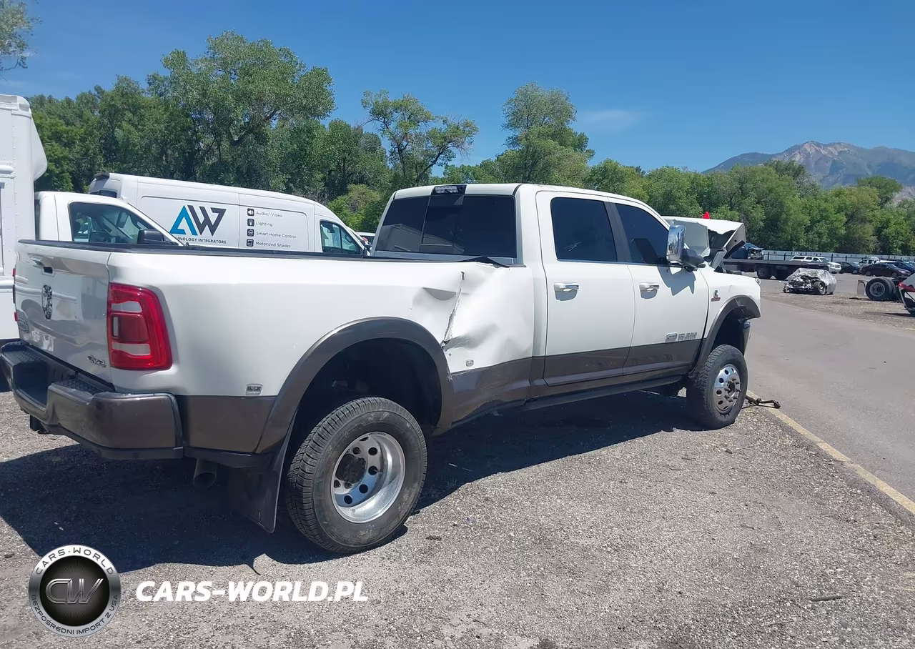2021 Ram 3500 Limited Longhorn 4X4 8' Box VIN:3C63RRKL5MG617529 - 4