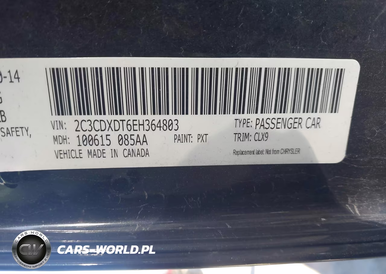 2014 Dodge Charger R-T Max VIN:2C3CDXDT6EH364803 - 9