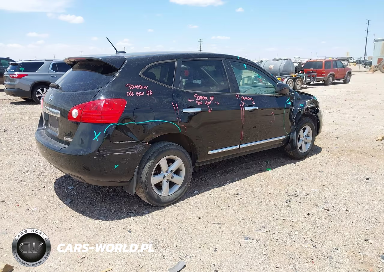 2013 Nissan Rogue S VIN:JN8AS5MT0DW036763 - 4