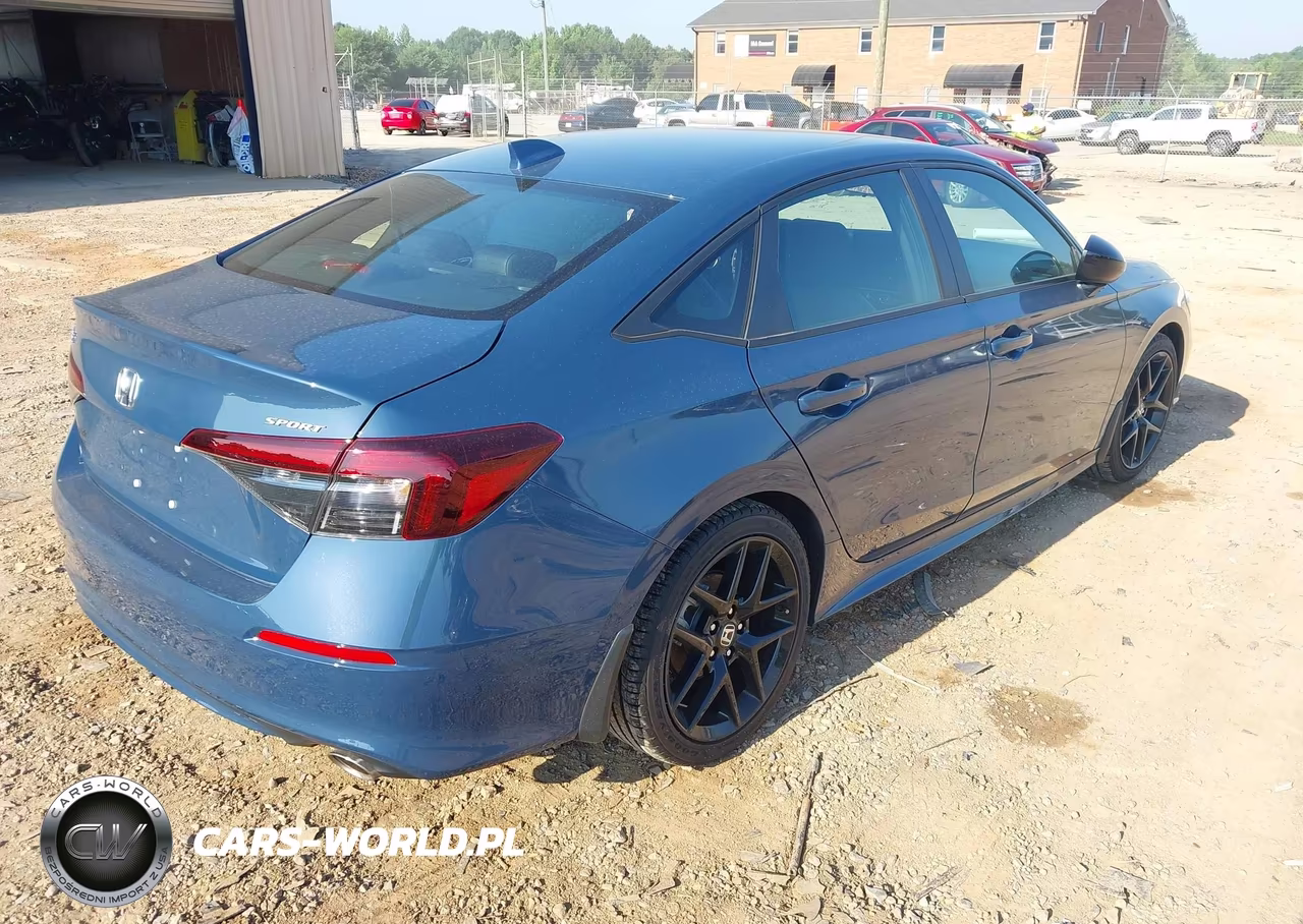 2025 Honda Civic Sport VIN:2HGFE2F54SH531020 - 4