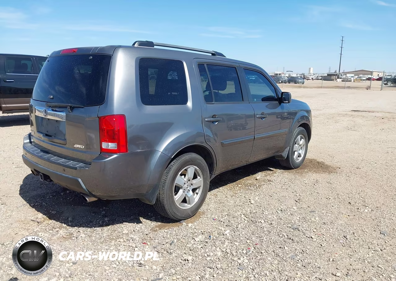 2010 Honda Pilot Ex-L VIN:5FNYF4H66AB024033 - 4