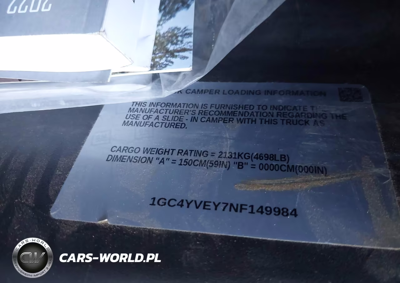 2022 Chevrolet Silverado 3500Hd VIN:1GC4YVEY7NF149984 - 9