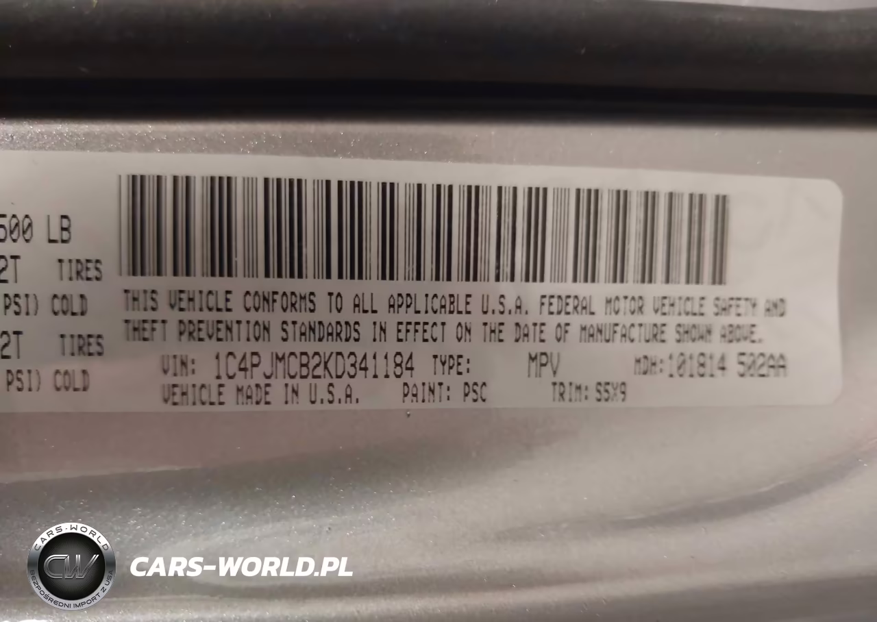 2019 Jeep Cherokee Latitude 4X4 VIN:1C4PJMCB2KD341184 - 9