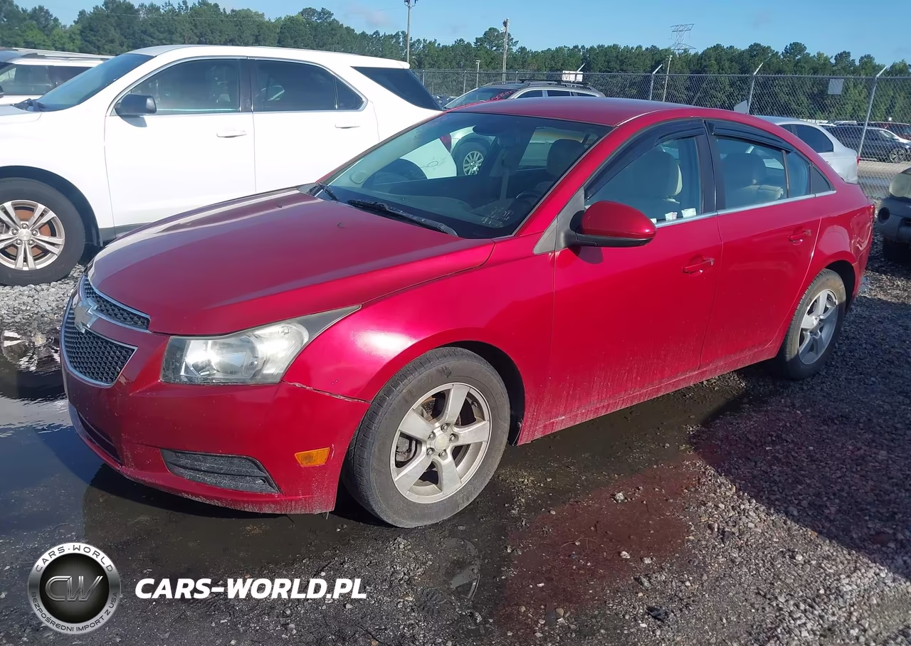 2011 Chevrolet Cruze 2Lt VIN:1G1PG5S91B7100758 - 2