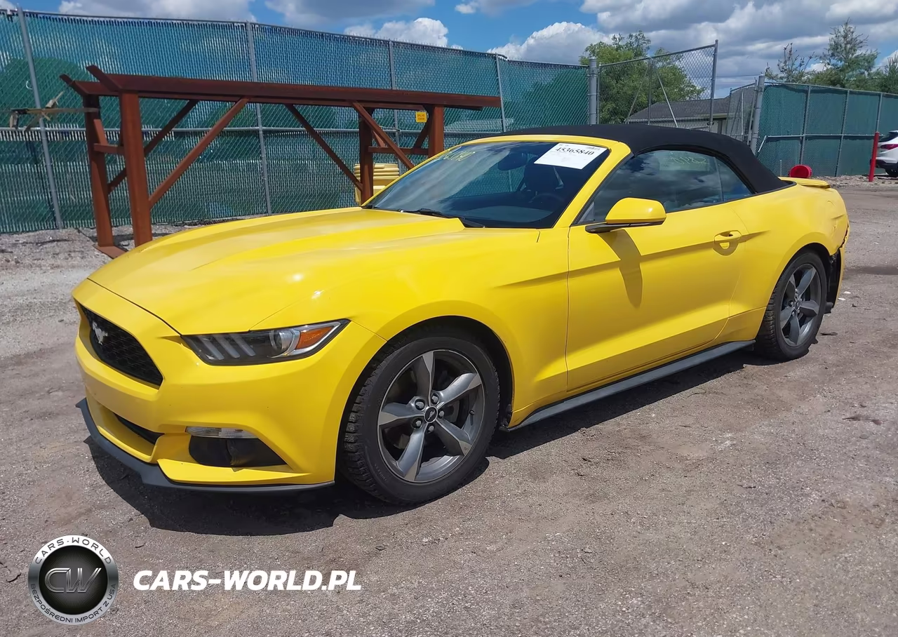 2016 Ford Mustang V6 VIN:1FATP8EM3G5329247 - 2