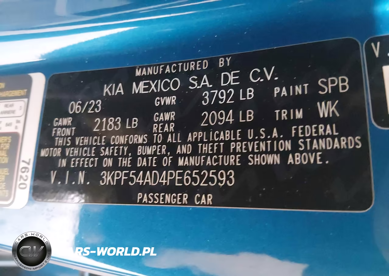 2023 Kia Forte Gt-Line VIN:3KPF54AD4PE652593 - 9