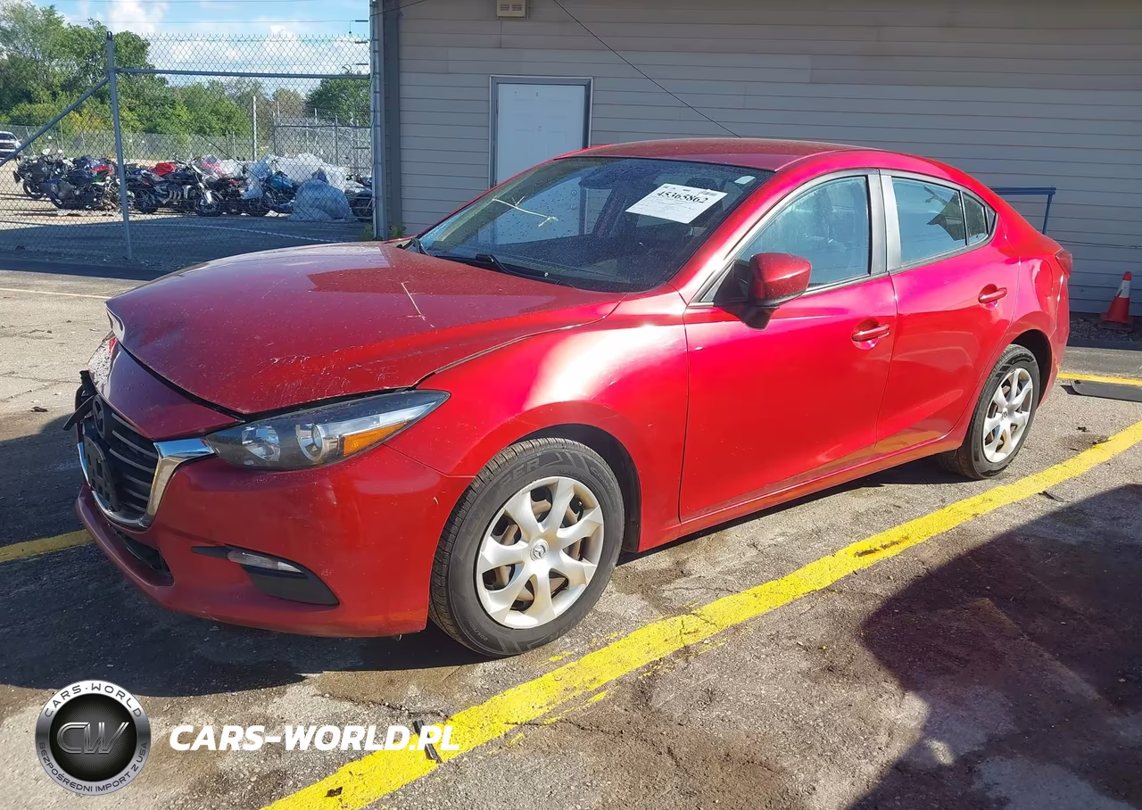 2018 Mazda Mazda3 Sport VIN:3MZBN1U76JM166803 - 2