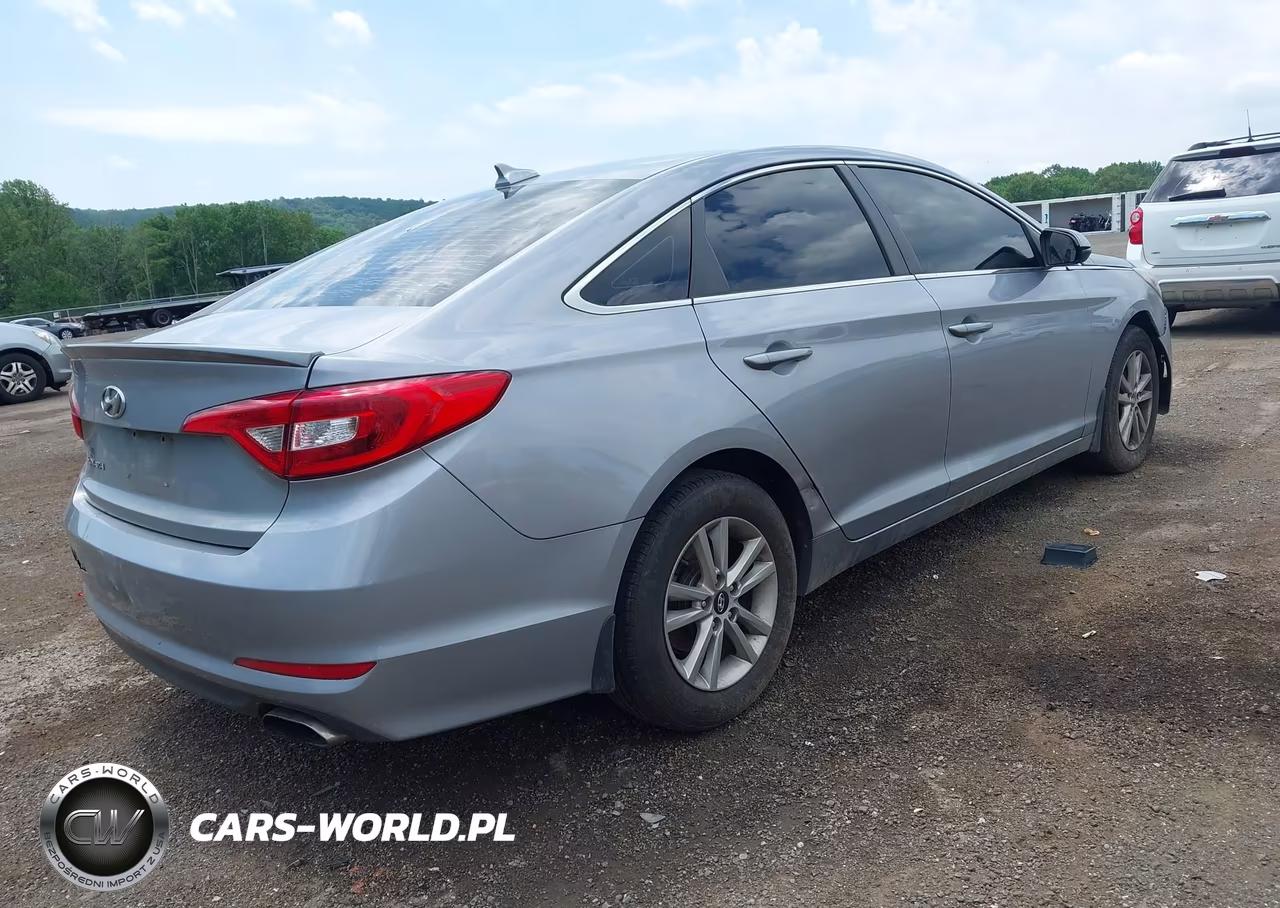2017 Hyundai Sonata Se VIN:5NPE24AF7HH457400 - 4