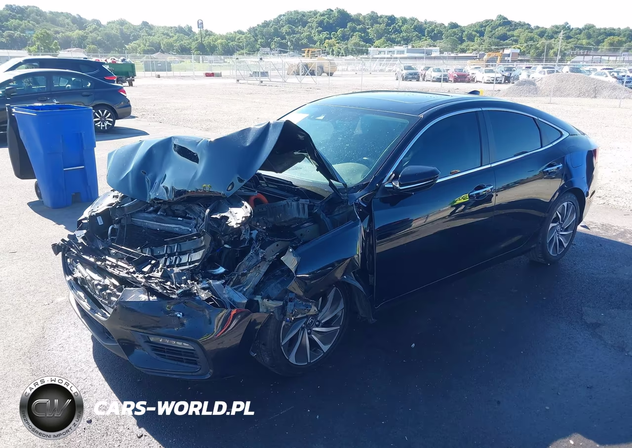 2020 Honda Insight Touring VIN:19XZE4F96LE001526 - 2